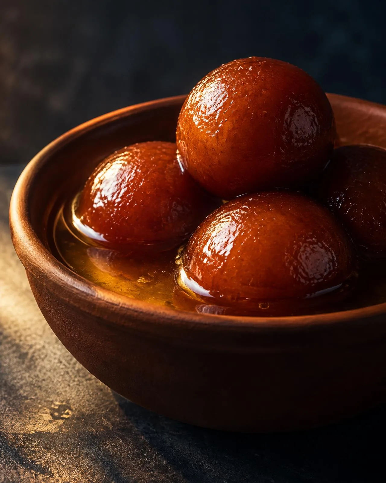 Gulab jamun in syrup